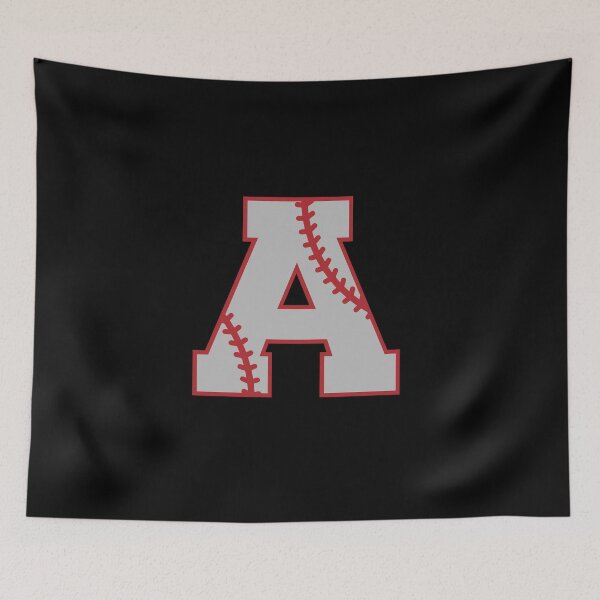 Item preview, Letter A Monogram | Baseball designed and sold by SerendipityNow.