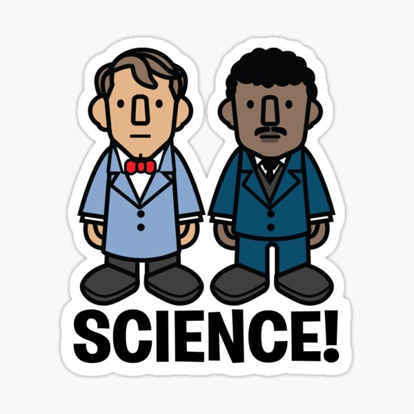 Super Science Friends  Sticker
