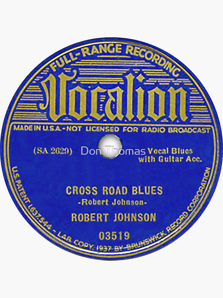 Cross Road Blues | Sticker