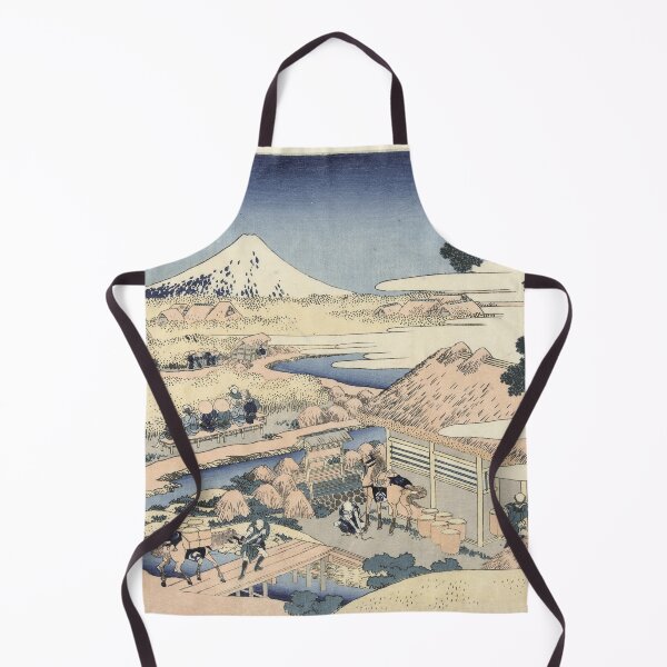 Item preview, Fuji from the Katakura tea plantation in Suruga, Hokusai, 1831 - 1835 designed and sold by Gin  Neko.