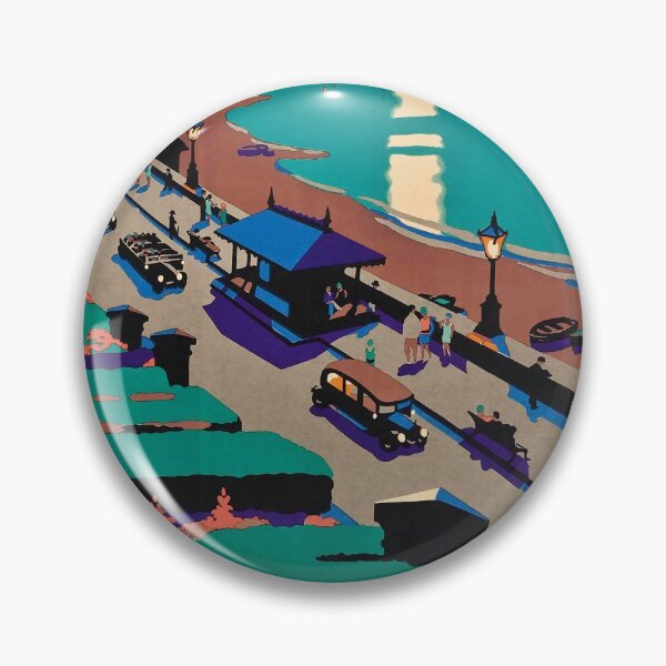 Item preview, Exmouth retro poster designed and sold by CorasPosters.