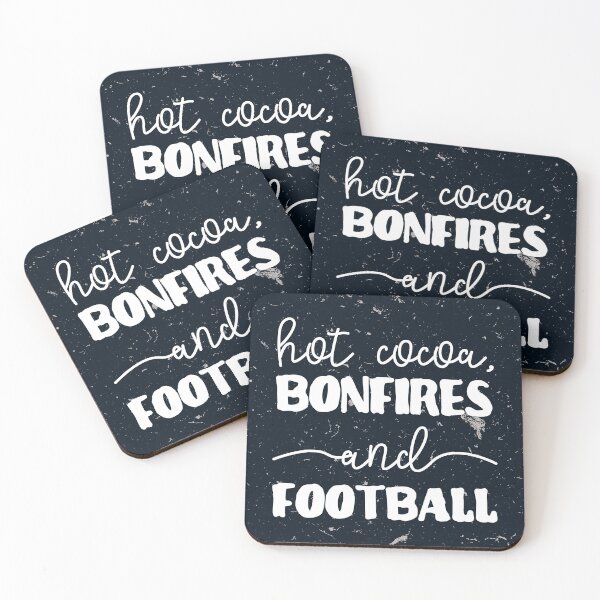 Item preview, Hot cocoa, bonfires, and football! designed and sold by SmirkingDesigns.