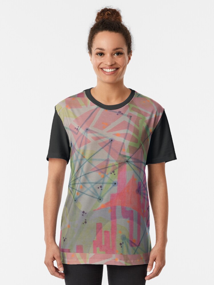 Alternate view of Physics in Colour Graphic T-Shirt