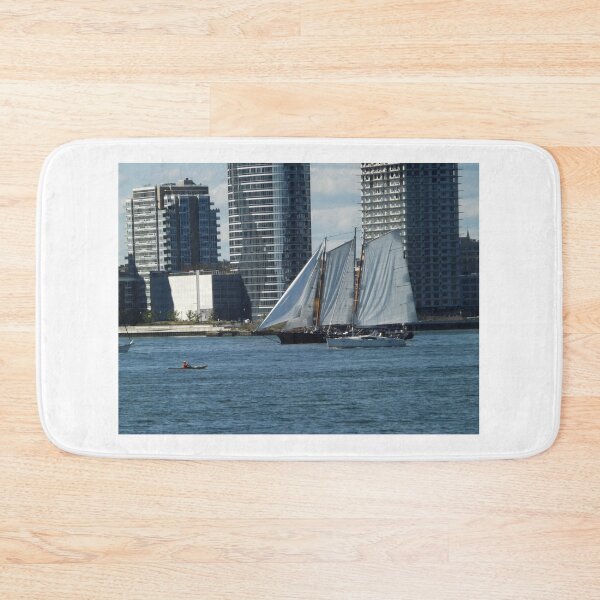Item preview, Sailing Ship, Jersey City Skyline, Hudson River, Jersey City, New Jersey designed and sold by lenspiro.