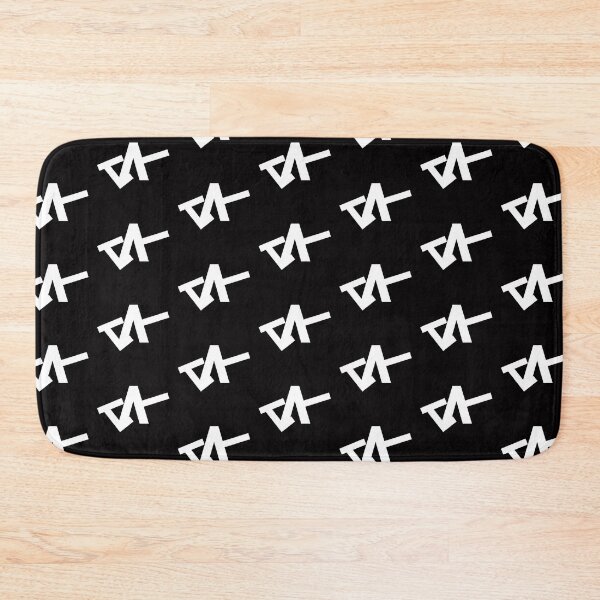 Item preview, Geometric Shape Pattern White on Black designed and sold by Cultradesign.