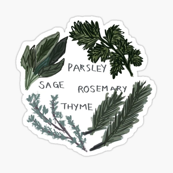 Scarborough Fair Lyrics | Sticker