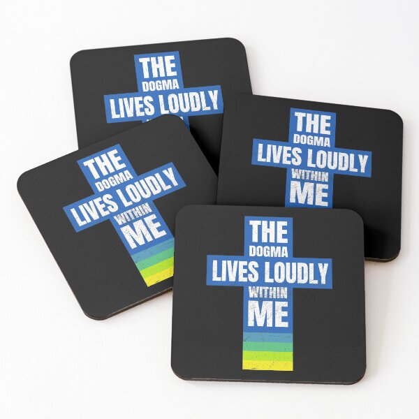 Item preview, The Dogma Lives Loudly Within Me - Conservative Catholic designed and sold by bonmotto.