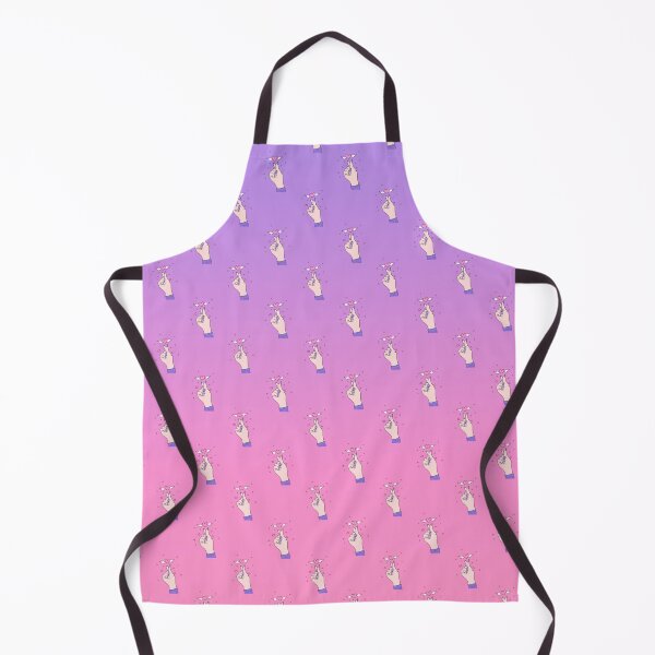 Item preview, Kpop Korean Finger Heart Pattern, Funny K-Pop Design Purple Pink Degraded Army Style Gift designed and sold by PrintOfi.