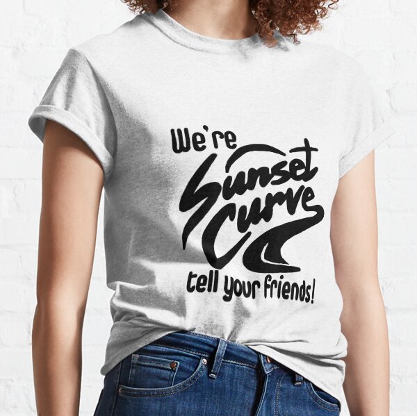 Womens Yours Curve Printed T-Shirt - Black