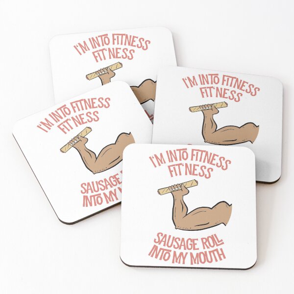 Item preview, I'm into Fitness Fitness Sausage Roll into My Mouth designed and sold by Dan66.