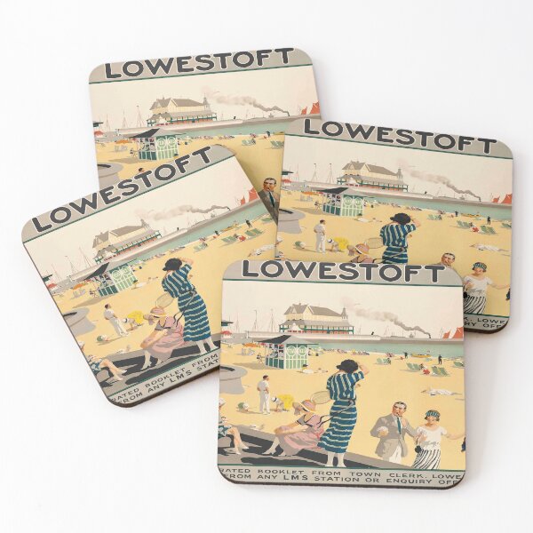 Item preview, Lowestoft retro poster designed and sold by CorasPosters.