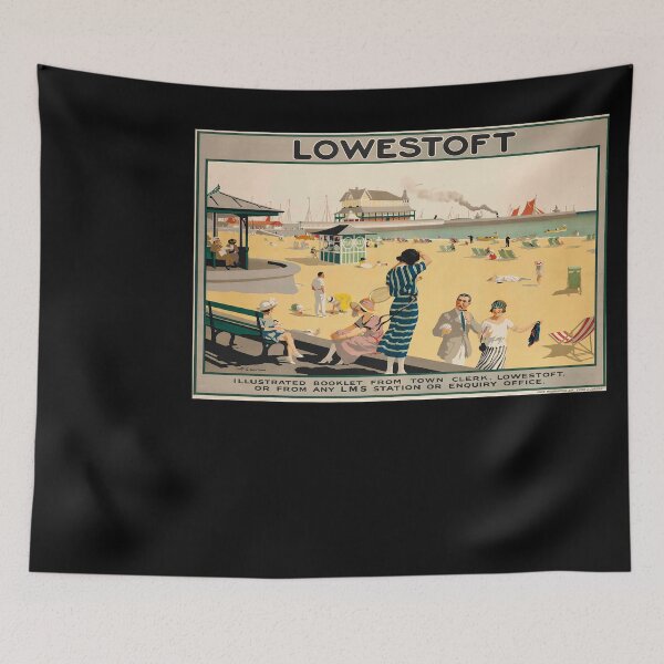 Item preview, Lowestoft retro poster designed and sold by CorasPosters.