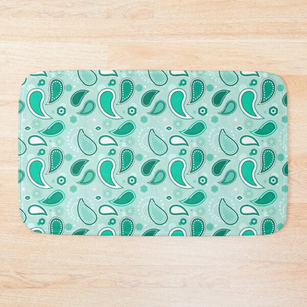 Item preview, Seamless blue pattern buta  designed and sold by A. Love.