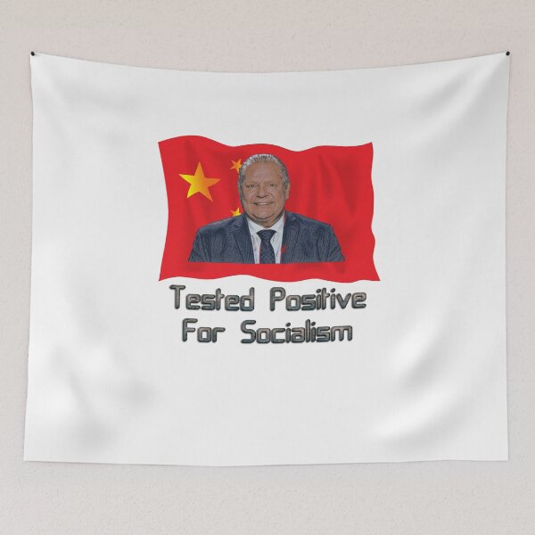 Item preview, Tested Positive For Socialism designed and sold by KomarDesigns.