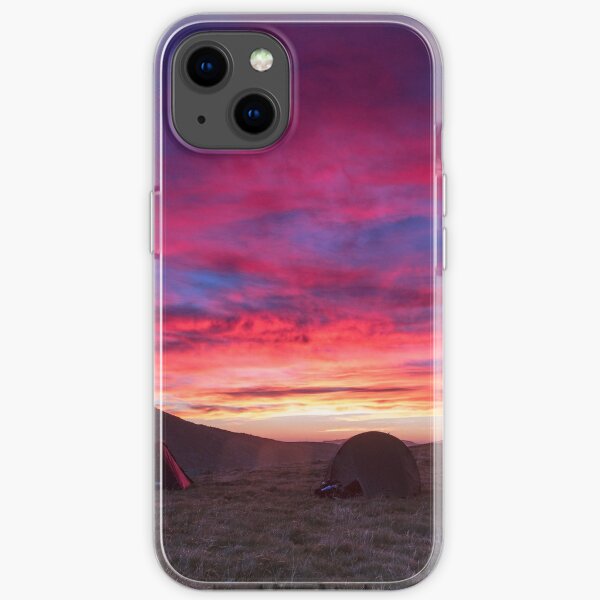 Blue Lake Pass iPhone Soft Case