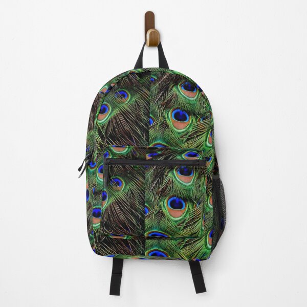 Item preview, Peacock blue bird print designed and sold by A. Love.