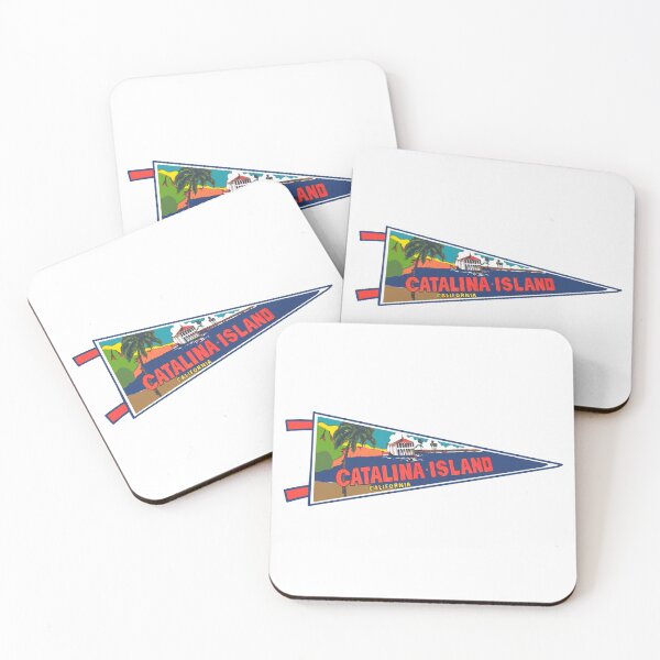 Item preview, Catalina Island Pennant designed and sold by Decal Mania.