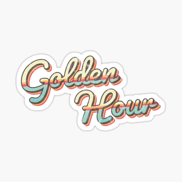 Golden Hour Sticker