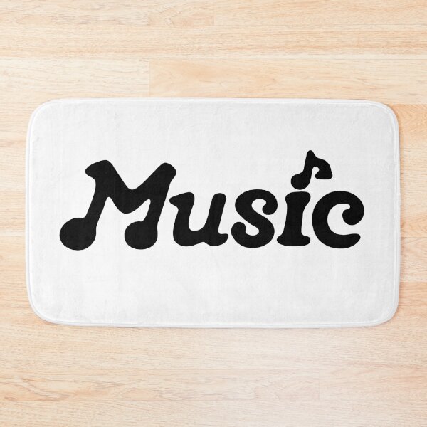 Item preview, Music note cute typography designed and sold by RaionKeiji.