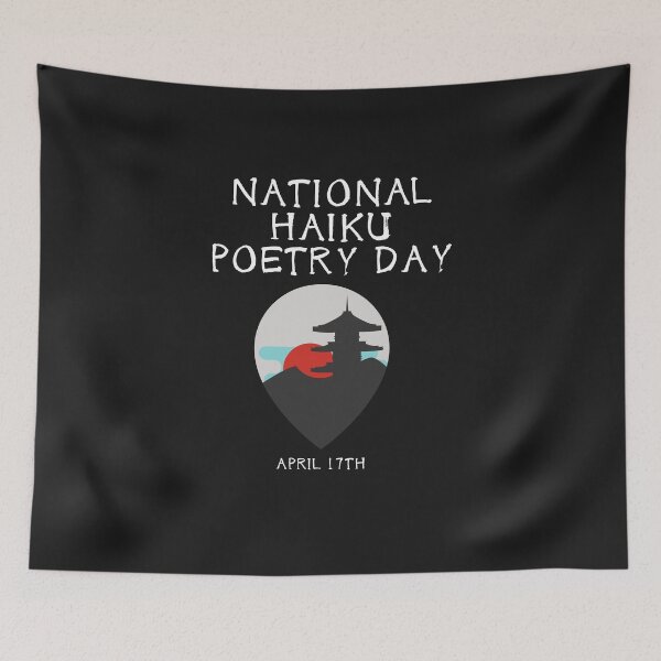 Item preview, National Haiku poetry day designed and sold by Lisa Lucero.