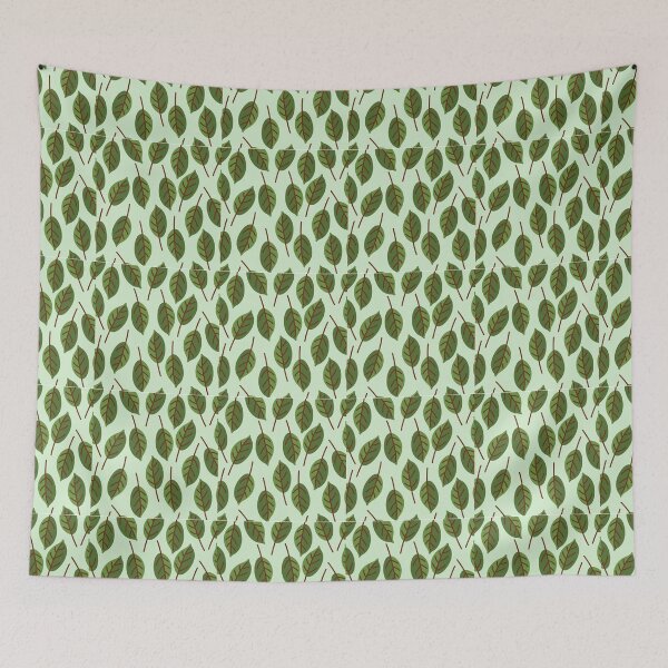 Item preview, Leaf green pattern nature  designed and sold by A. Love.