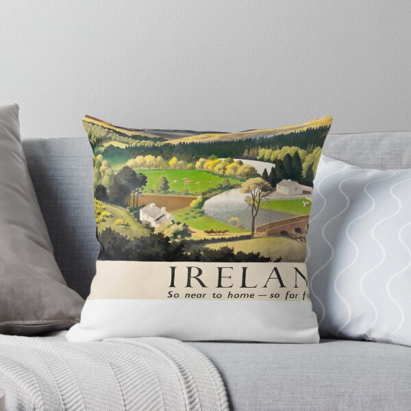 Item preview, Ireland retro poster designed and sold by CorasPosters.
