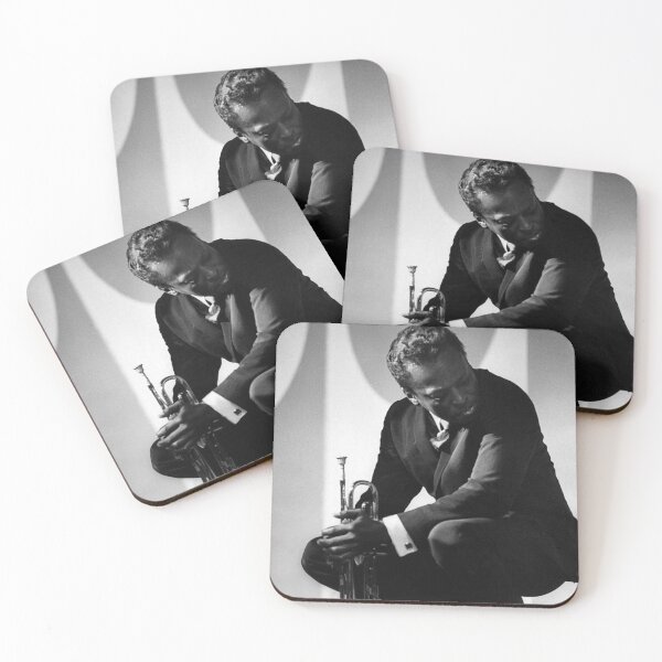 Item preview, Fotografía en blanco y negro de Miles Davis designed and sold by Young's Print Shop.