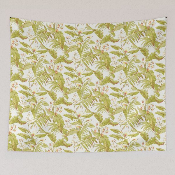 Item preview, Pretty Leaves and Tiny Flowers Pattern designed and sold by Jennifer Church.