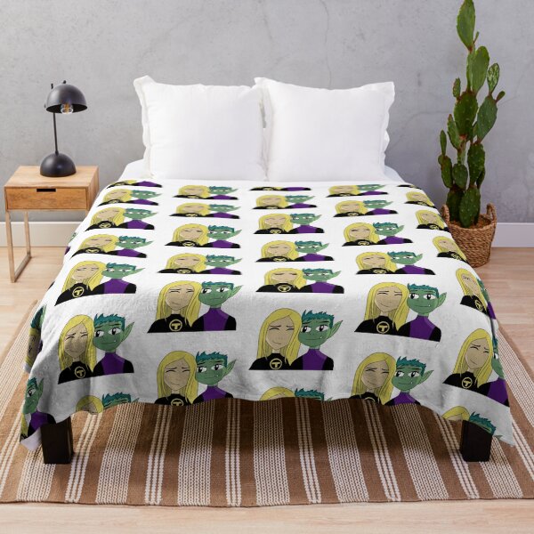 Item preview, Beast Boy and Terra designed and sold by Gabby Parker.