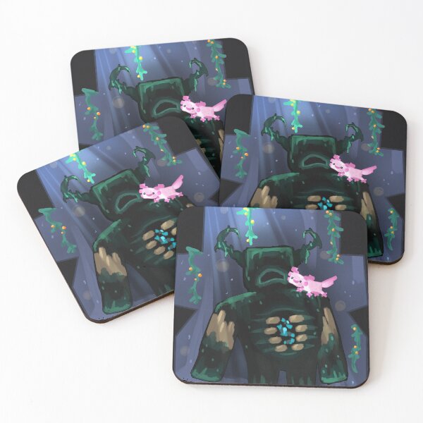 Item preview, warden n axolotl designed and sold by sunpop.