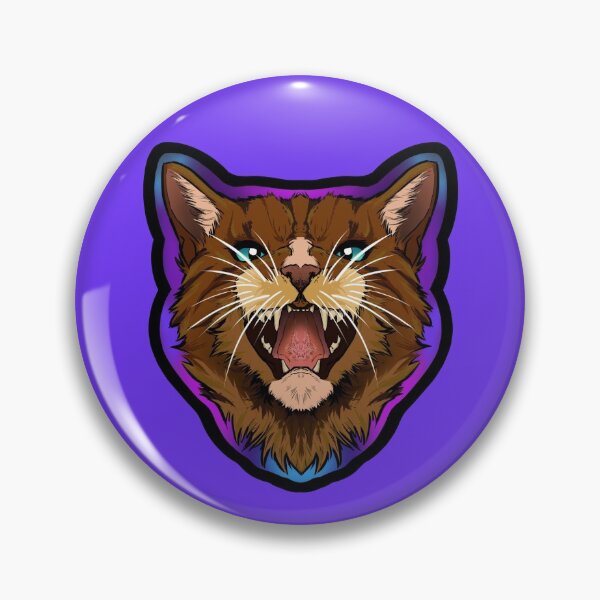 Item preview, Stylised cat meowing with eye mood Aura / background  designed and sold by IllustrateLaw.