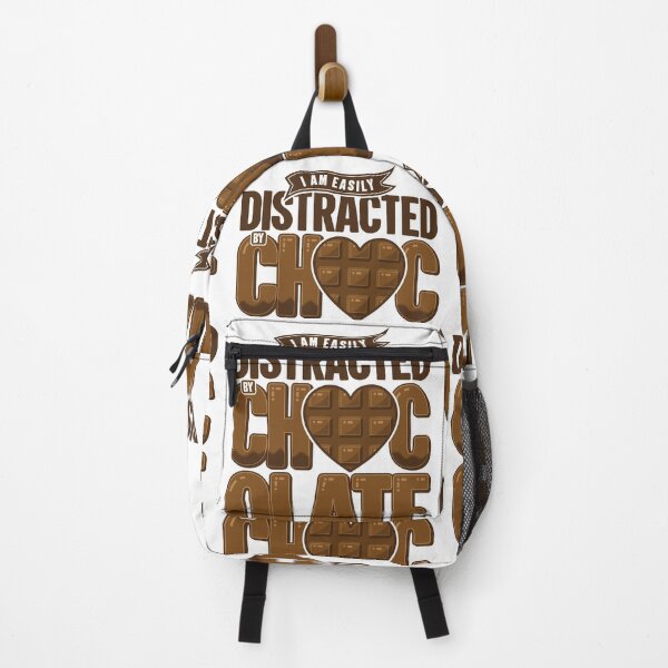 Item preview, Easily Distracted By Chocolate | Candy Lovers Fantasy Heart designed and sold by GravitiTees.