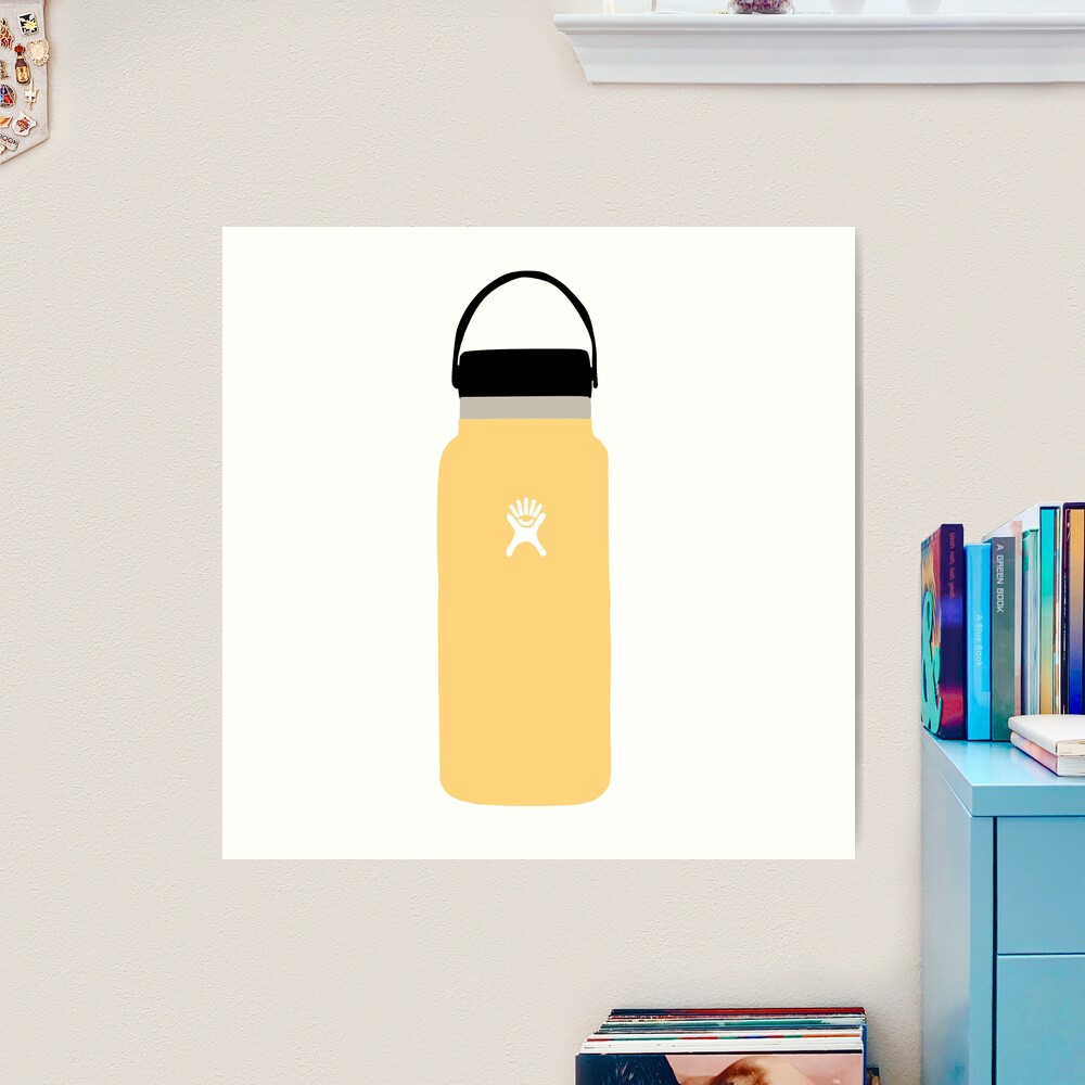 Pastel Pink Hydro Flask Art Board Print for Sale by laylacreates