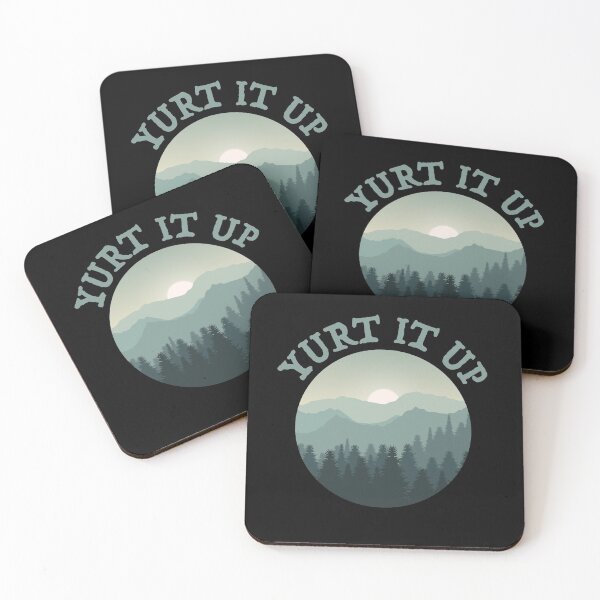 Item preview, Yurt It Up, Cute Camping Gift designed and sold by zackup.