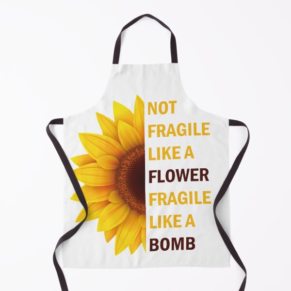 Item preview, Not Fragile Like A Flower Fragile Like A Bomb designed and sold by abdellaoui.