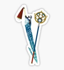 Brotherhood and Staff Sticker