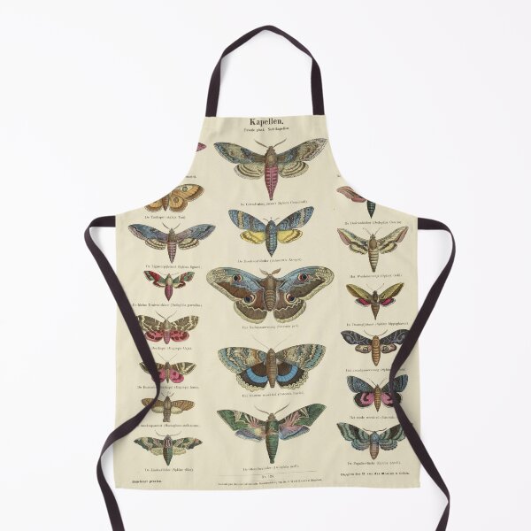 Item preview, Moths - Ernst Fröhlich, 1843 - c. 1920 designed and sold by Gin  Neko.
