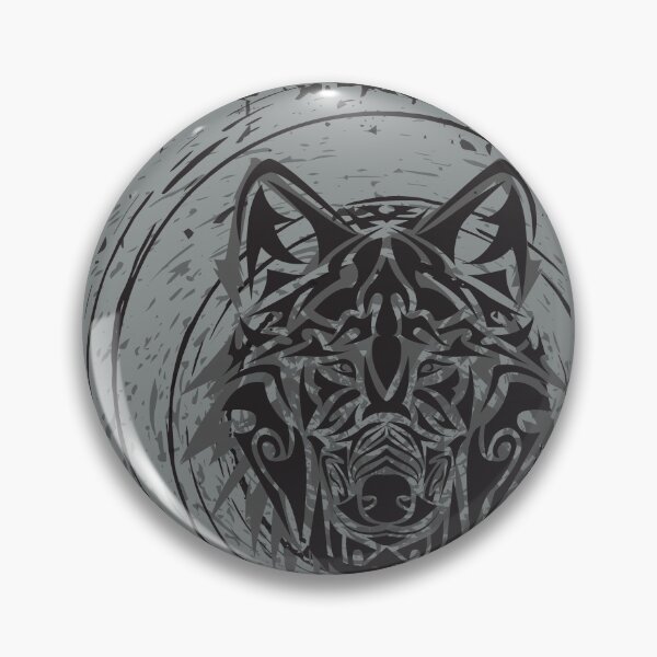 Item preview, Tattoo inspired wolf  designed and sold by lucia Strydom.