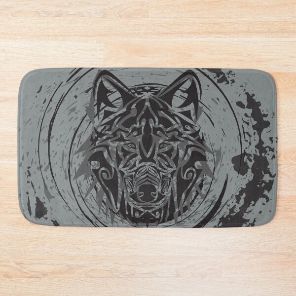 Item preview, Tattoo inspired wolf  designed and sold by lucia Strydom.