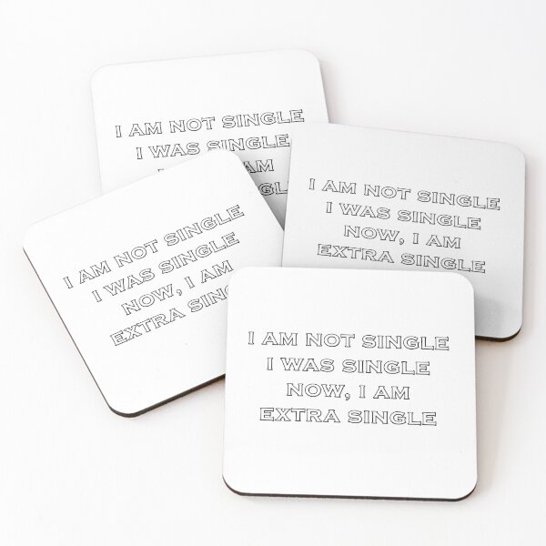 Item preview, I am extra single designed and sold by Catsloversdotme.