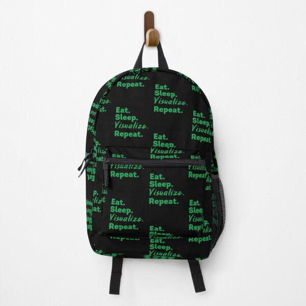 Item preview, Green Eat Sleep Visualize Repeat - Law of Attraction designed and sold by LoA-Lady.