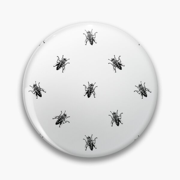 Item preview, HouseFly Drawing Motif Print Pattern designed and sold by DFLC Prints.