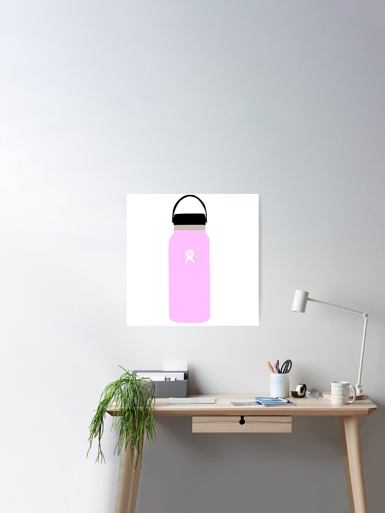 Pastel Pink Hydro Flask Sticker for Sale by laylacreates