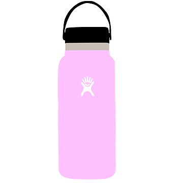 Pastel Pink Hydro Flask Sticker for Sale by laylacreates