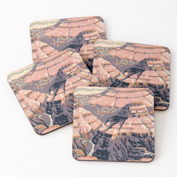 Item preview, Grand Canyon retro poster designed and sold by CorasPosters.