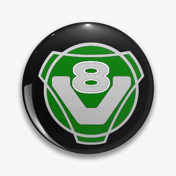 Item preview, Green V8 Truck Logo designed and sold by ScaniaTrucks.