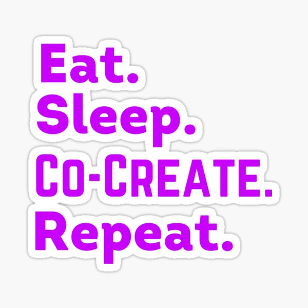 Eat Sleep Study' Sticker | Spreadshirt