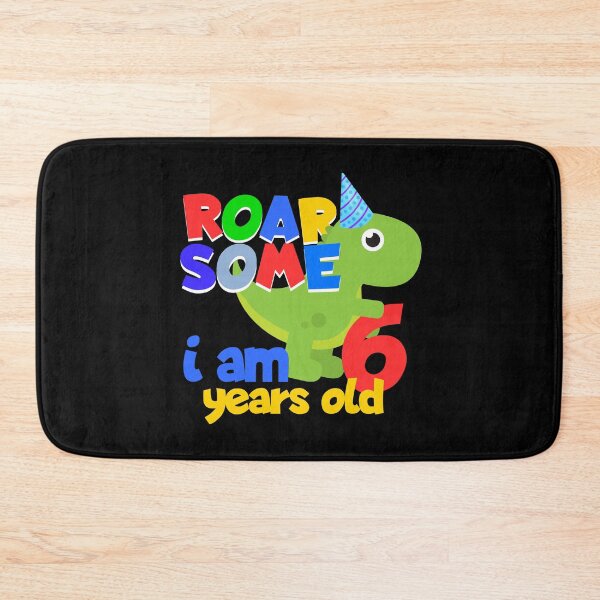 Item preview, 6 years dinosaur children birthday present designed and sold by 2blackcherries.