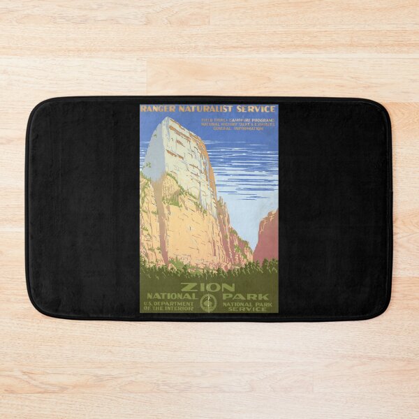 Item preview, Zion retro poster designed and sold by CorasPosters.