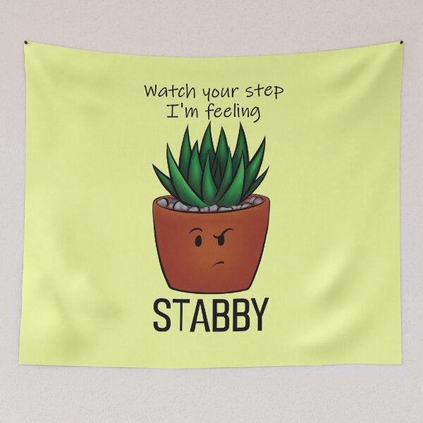 Item preview, I'm Feeling Stabby - Sassy Succs Series designed and sold by artbychojay.